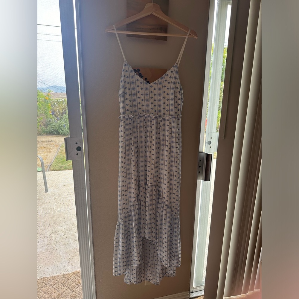 Embroidered maxi dress, originally bought at Francesca’s